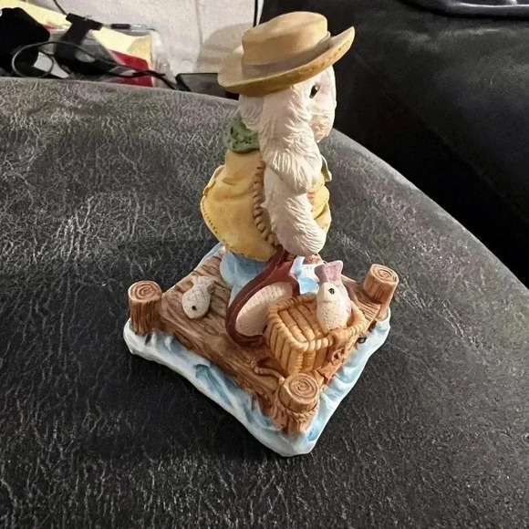 Adorable 1995 Vintage Cottontale Collection Hand Painted Bunny - Picture 6 of 6